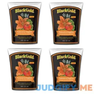 SunGro Black Gold Natural Organic Potting Soil Fertilizer