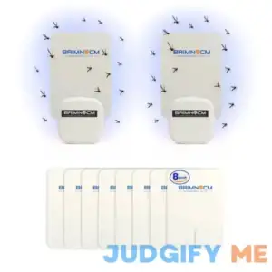 Indoor Plug in Fly Trap for Flies Moths Gnats with 8 Refills