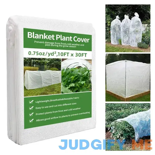 EXTRAEASY Plant Covers Freeze Protection 10ft x 30ft EXTRAEASY Plant Covers Freeze Protection 10ft x 30ft
