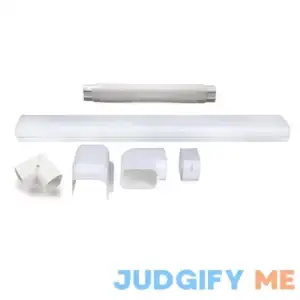 AUX 3.5 in. x 6.5 ft. LineSet Cover Tubing Kits for Central Air Conditioner AUX-PARTS-LINESET