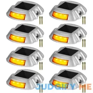 Vevor Driveway Lights Solar Dock Lights 8-Pack