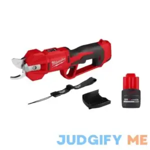 M12 12V Cordless Lithium-Ion Brushless Pruner Shears with 2.5 Ah High Output Battery