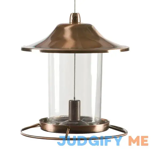 Perky Pet Copper Panorama Bird Feeder Perky Pet Copper Panorama Bird Feeder