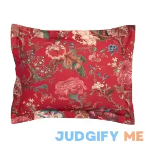 Pottery Barn Dahlia Floral Sham