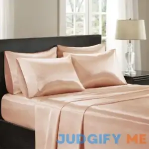 Madison Park Essentials Satin Luxury 6 PC Sheet Set