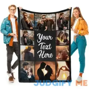 Custom Blanket with Picture Text Customized Blanket Thows Personalized Blanket Customizable Blanket Photo Blankets Customize Valentines Day Gifts