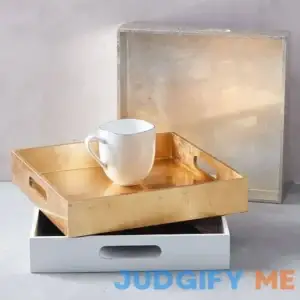 West Elm Lacquer Wood Tray