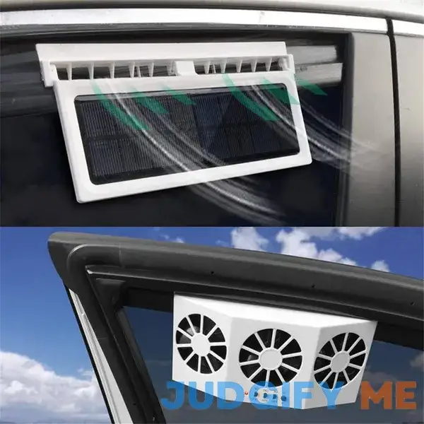 Car Solar Power Fan Car Air Fan Car Exhaust Fan Double Air Outlet Car Window Cooling Cooler Rechargeable Ventilation Summer Car Fan Car Solar Power Fan Car Air Fan Car Exhaust Fan Double Air Outlet Car Window Cooling Cooler Rechargeable Ventilation Summer Car Fan