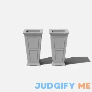 Veradek Brixton Tall Plastic Planter