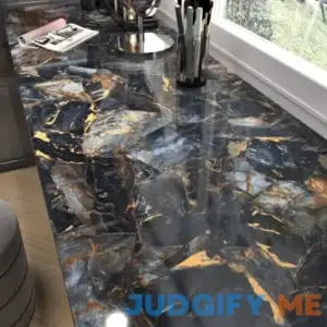 Black Marble Contact Paper Waterproof Peel and Stick Wallpaper Film Marble Contact Paper Vinyl Gold