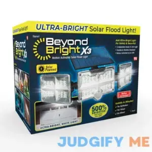 Beyond Bright X3 Motion Activated Ultra Bright Solar Flood Light