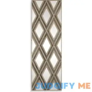 Uttermost Tahira Geometric Argyle Pattern Wall Mirror 04116