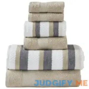 Modern Threads 6-Piece Cotton Bath Towel Set