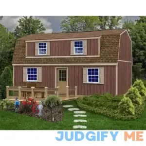 Best Barns Camp Reynolds 16x32 Wood Shed Kit