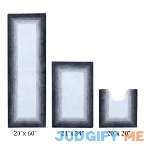 Better Trends Torrent 100% Cotton Bath Rug