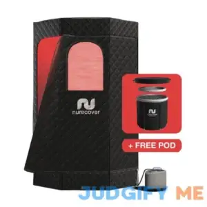 Nurecover Portable Home Steam Sauna Free Portable Ice Bath Included