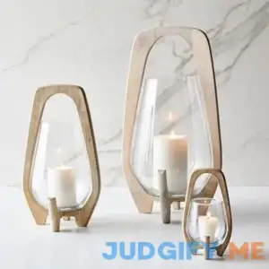 West Elm Mid Century Lantern Set