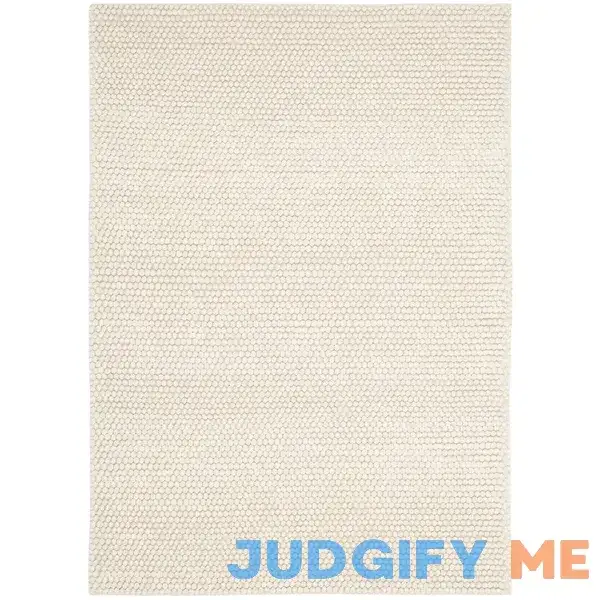 Elle Handmade Flatweave Wool/Cotton Ivory Area Rug Birch Lane Rug Elle Handmade Flatweave Wool/Cotton Ivory Area Rug Birch Lane Rug