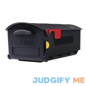 Solar Group Patriot Plastic Post Mount Mailbox
