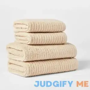 Threshold Quick Dry Ribbed Towel Set