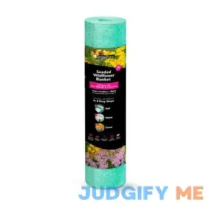 Growtrax 20-ft. x 1-ft. Annual Sun to Partial Shade Wildflower Mix Seed Blanket