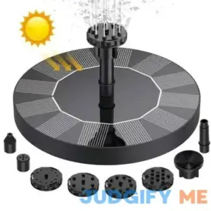 Solar Water Fountain Outdoor Pool Waterfall Fountain Pump for Aquarium