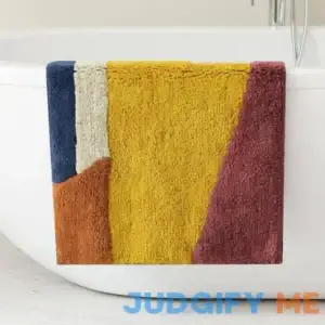 West Elm Angled Modern Bath Mat