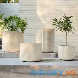 West Elm Cecilia Ficonstone Indoor/Outdoor Planter