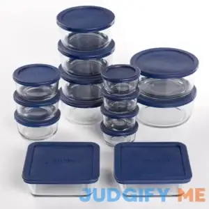 Anchor Hocking Glass Food Storage Containers with Lids