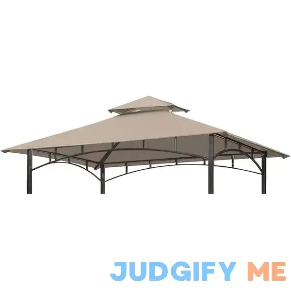 Grill Gazebo Replacement Canopy Roof 5' x 8' Outdoor BBQ Gazebo Canopy Top Cover Grill Gazebo Replacement Canopy Roof 5' x 8' Outdoor BBQ Gazebo Canopy Top Cover