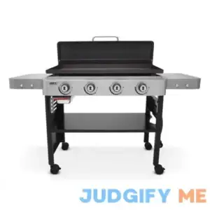 Weber 36in 4 Burner Liquid Propane Outdoor Griddle Black