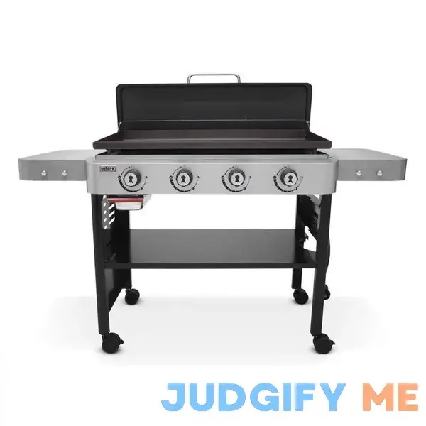 Weber 36in 4 Burner Liquid Propane Outdoor Griddle Black Weber 36in 4 Burner Liquid Propane Outdoor Griddle Black