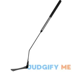 Walensee Grass Whip with Double-Edged Serrated Sharp Steel Blade Weed Grass Cutter with Soft Rubber 22-Inch Handle