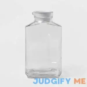 Threshold Glass Straight Side Pitcher with Lid