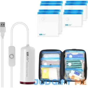 VMstr Travel Vacuum Storage Bags with Electric Pump