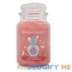 Yankee Candle Strawberry Bunny Shortcake Gnome
