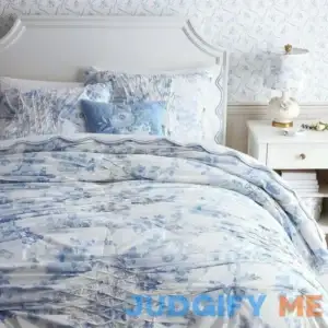 LoveShackFancy Garden Damask Smocked Quilt