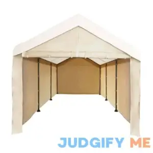 Caravan Canopy Mega Domain Carport 4 Sidewalls