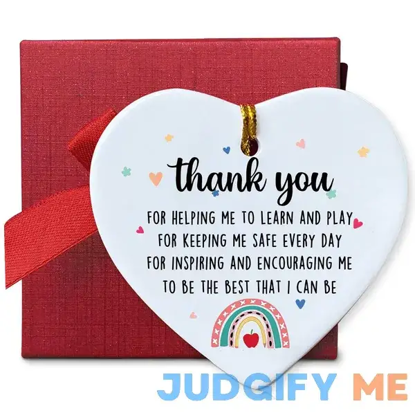 Cgvovgr Teacher Appreciation Gifts Ornament Keepsake Hanging Heart Ceramics Plaque for Teacher Cgvovgr Teacher Appreciation Gifts Ornament Keepsake Hanging Heart Ceramics Plaque for Teacher