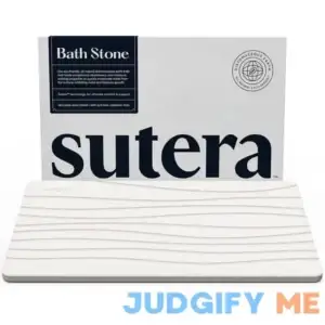Sutera Stone Bath Mat Diatomaceous Earth Shower Mat