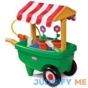 Little Tikes 2 in 1 Garden Cart and Wheelbarrow