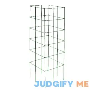 Panacea 44 in. H X 11.5 in. W Silver Steel Tomato Cage