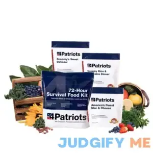 4Patriots 72-Hour Emergency Food Supply Survival Kit