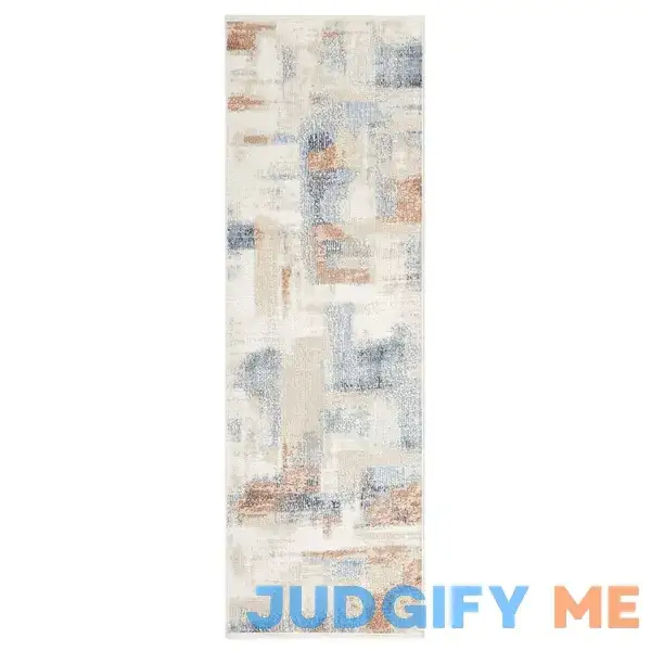 Mainstays Neutral Abstract Washable Indoor Area Rug Mainstays Neutral Abstract Washable Indoor Area Rug