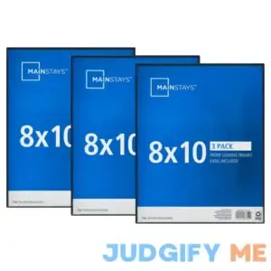 Mainstays 8x10 Front Loading Basic Tabletop Picture Frame