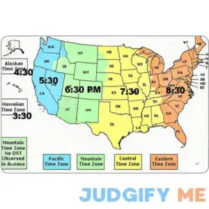 Metal Tin Retro Sign US time Zone map Retro Funny Metal Sheet Signs Tin Sign Poster Vintage Metal Signs for Bar Music Club Man Cave Room Wall Decor