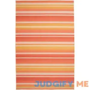 Mainstays Polypropylene Tropical Palm Outdoor Area Rug