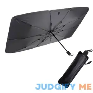 Foldable Car Windshield Umbrellas Car Windshield Sun Shade Umbrella for Front Windows
