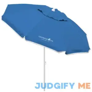 Caribbean Joe 6.5ft. Beach Umbrella with UV