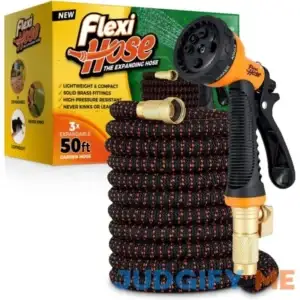 Flexi Hose with 8 Function Nozzle Expandable Garden Hose